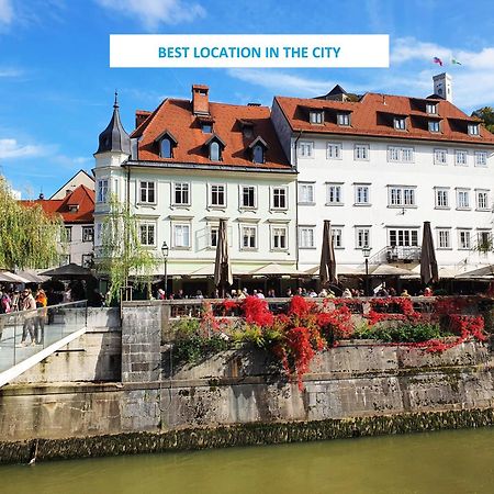 Riverside Elegance Ljubljana Kültér fotó